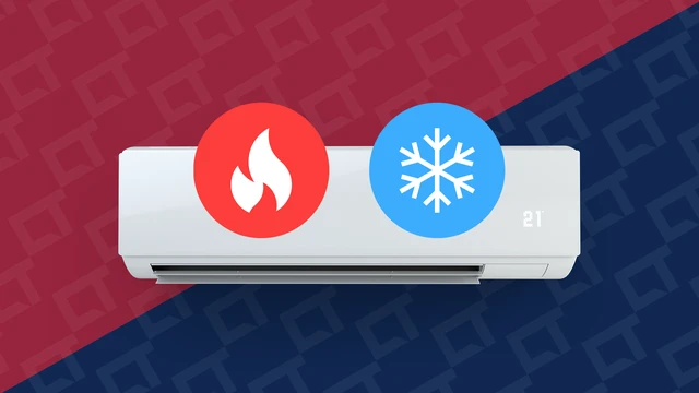 ar-condicionado quente e frio